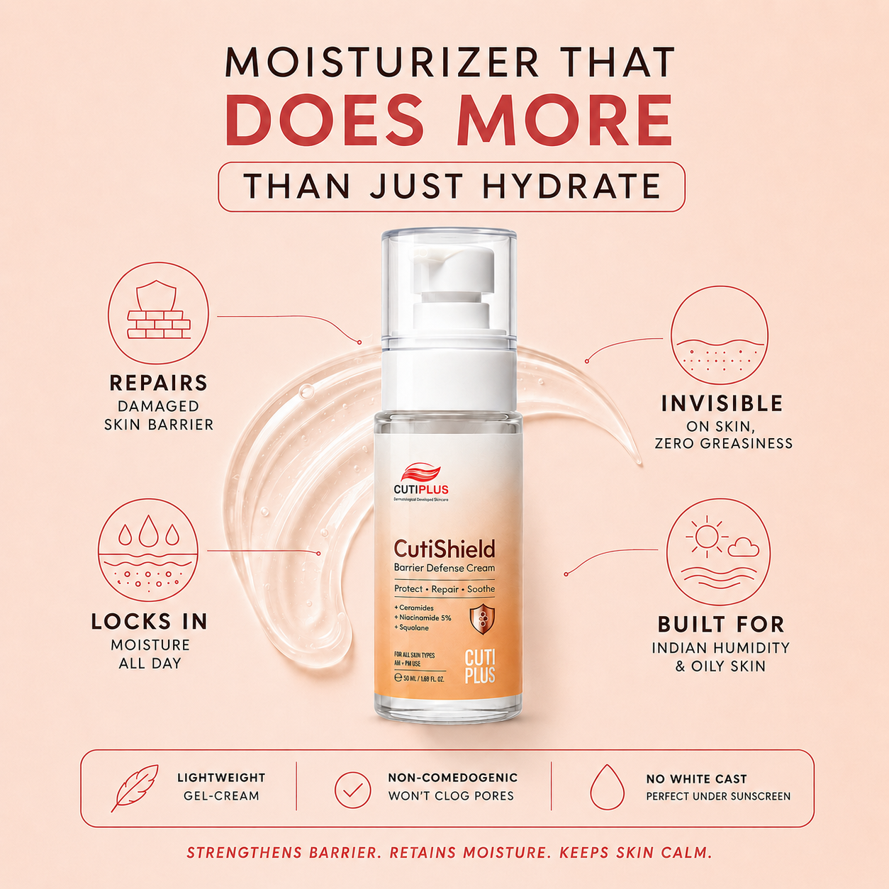 CutiShield Barrier Defense Moisturizer